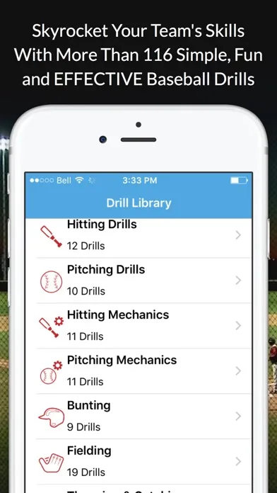 Zrzuty ekranu Baseball Blueprint