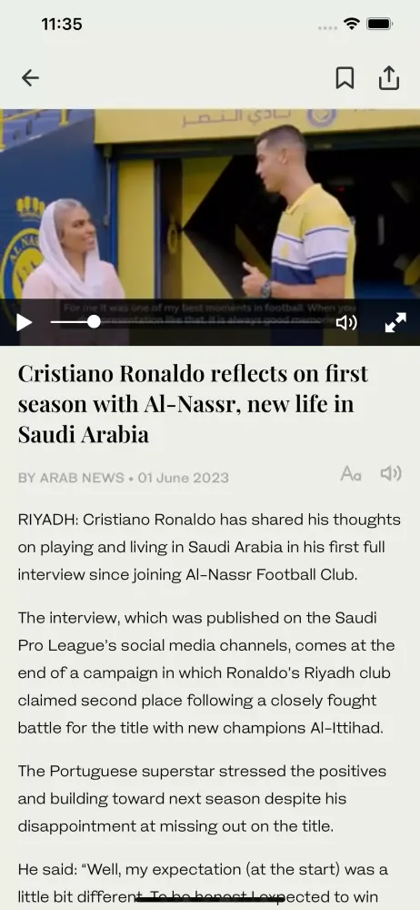 Arab News 스크린샷