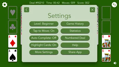 FreeCell Hero Screenshots