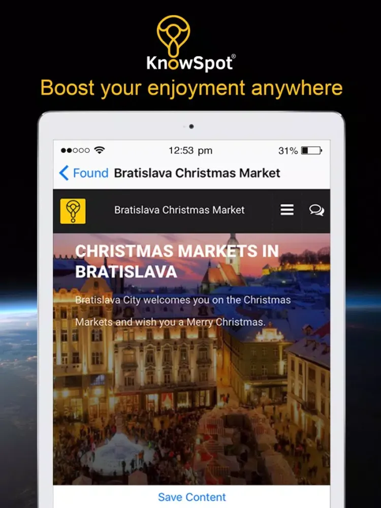 KnowSpot - Content Viewer iPad 應用截圖