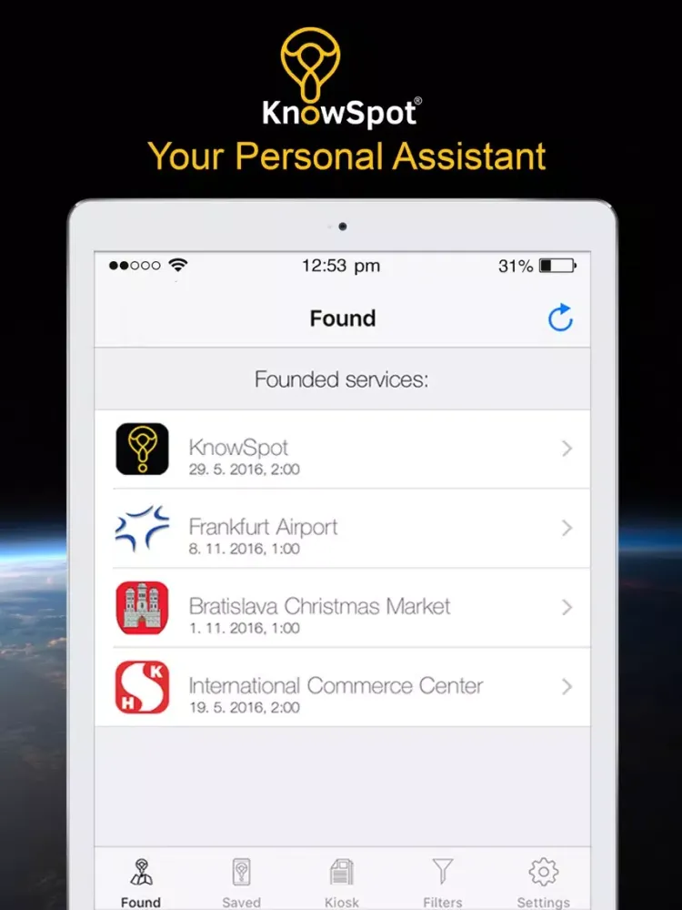 KnowSpot - Content Viewer iPad 應用截圖