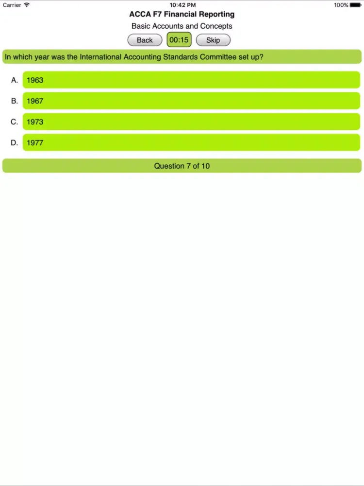 تصاویر ACCA F7 Financial Reporting (INT) iPad 