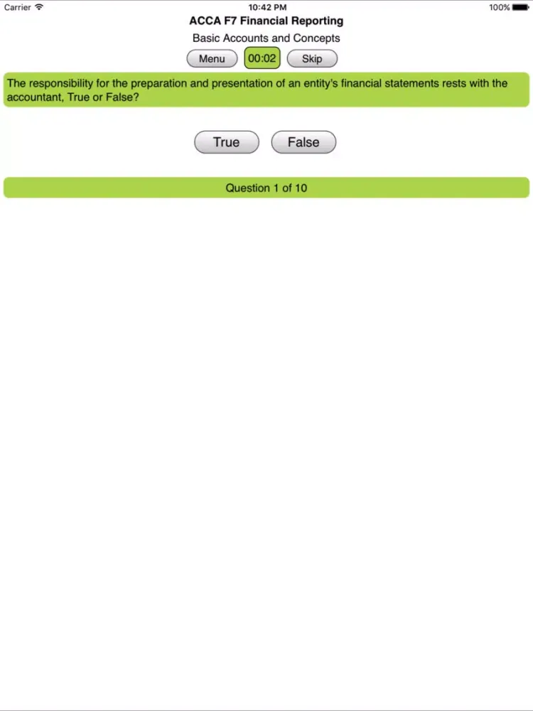 تصاویر ACCA F7 Financial Reporting (INT) iPad 