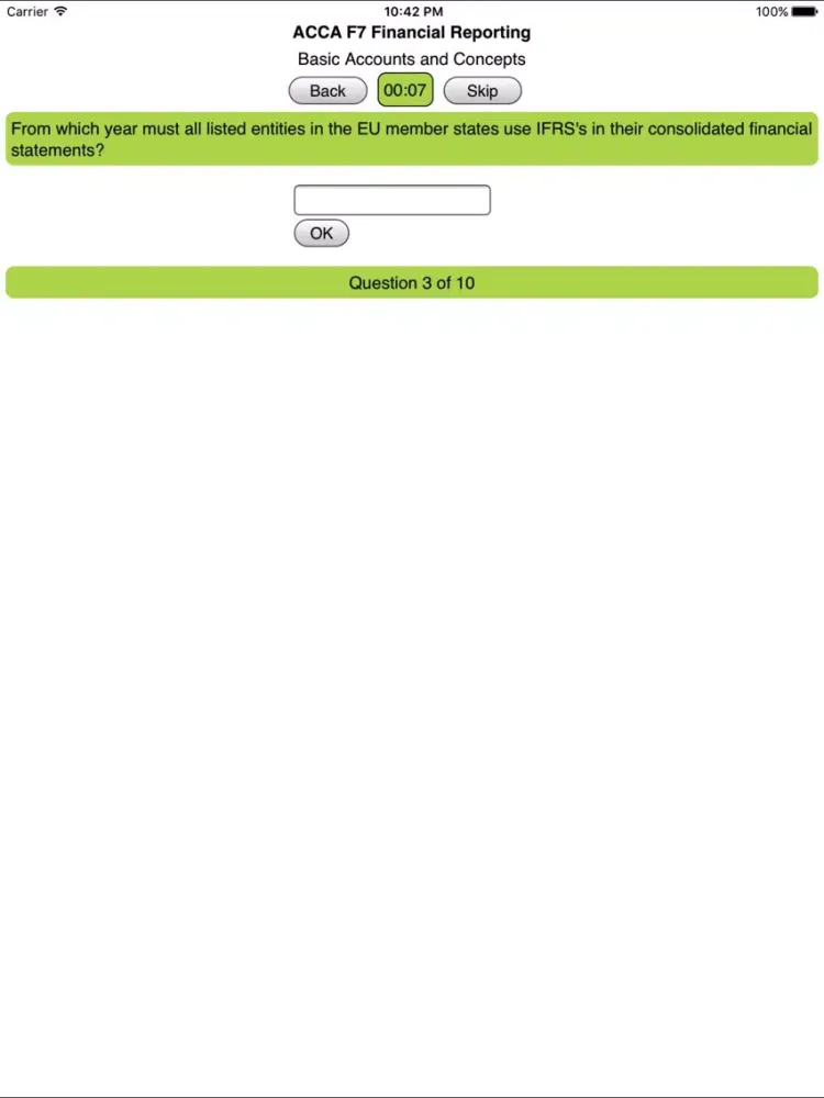 تصاویر ACCA F7 Financial Reporting (INT) iPad 