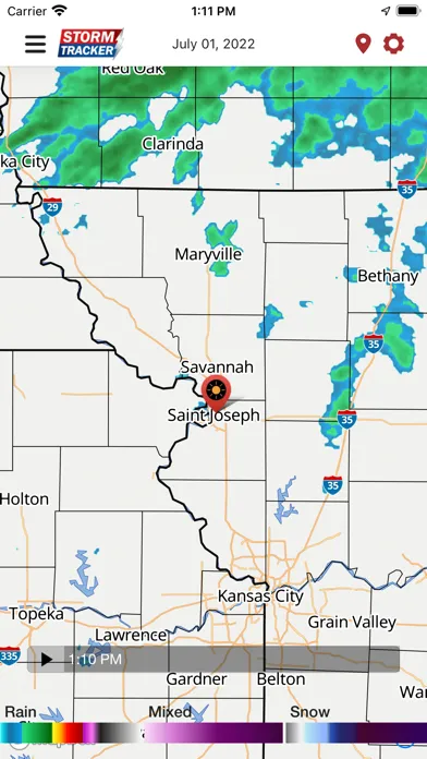 Storm Tracker NOW سکرین شاٹس