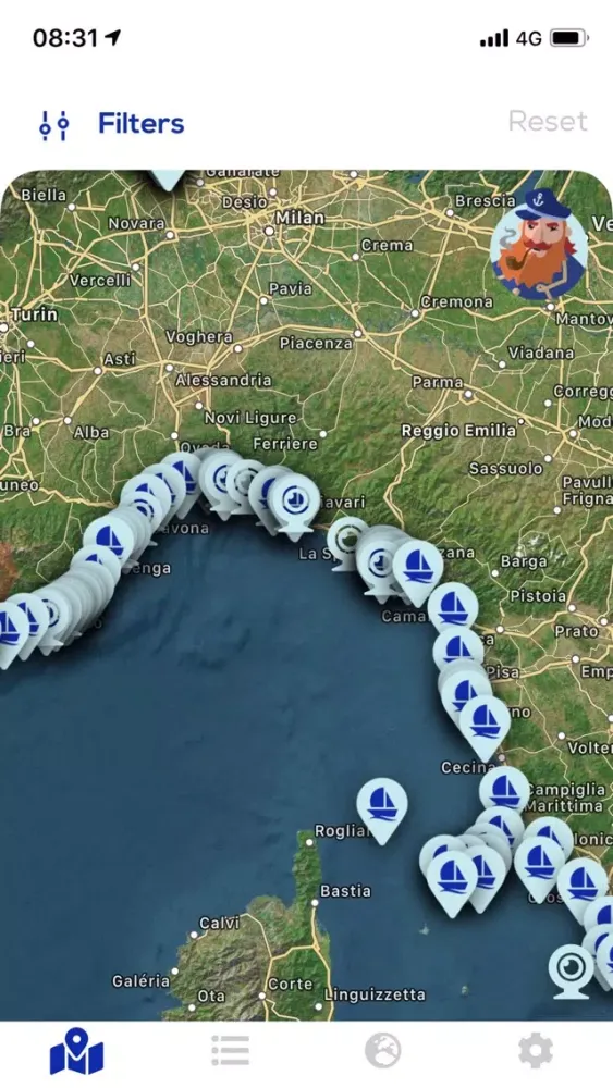 Marina Guide - Liguria Tuscany سکرین شاٹس