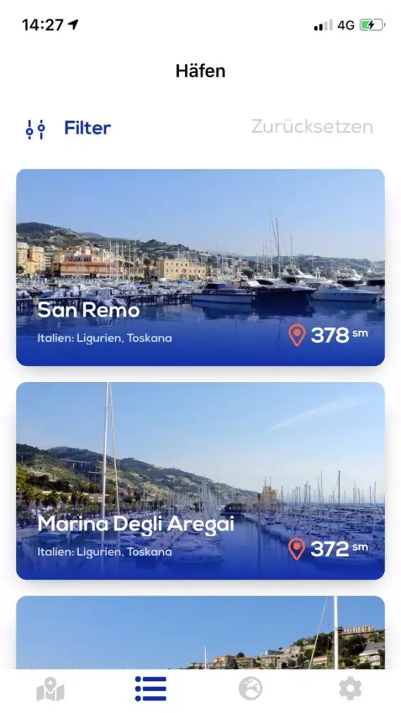 Marina Guide - Liguria Tuscany سکرین شاٹس