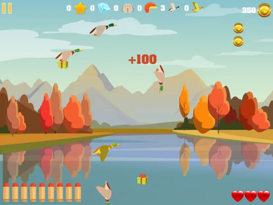 Screenshot di Duck Hunter - Funny Game iPad 