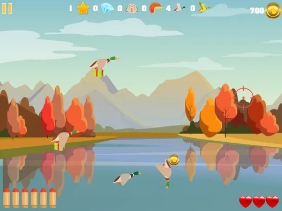 Screenshot di Duck Hunter - Funny Game iPad 