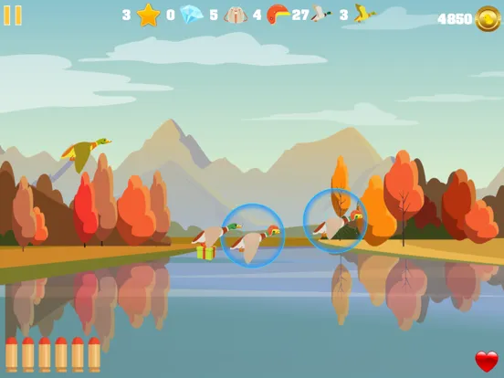 Screenshot di Duck Hunter - Funny Game iPad 