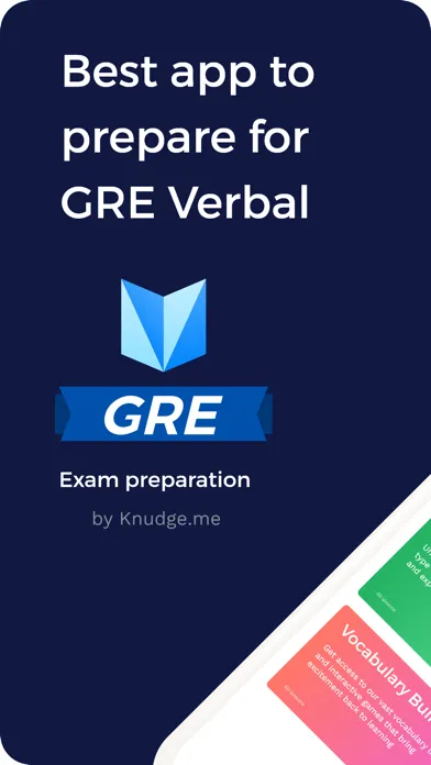 Tangkapan skrin GRE Verbal Prep Master