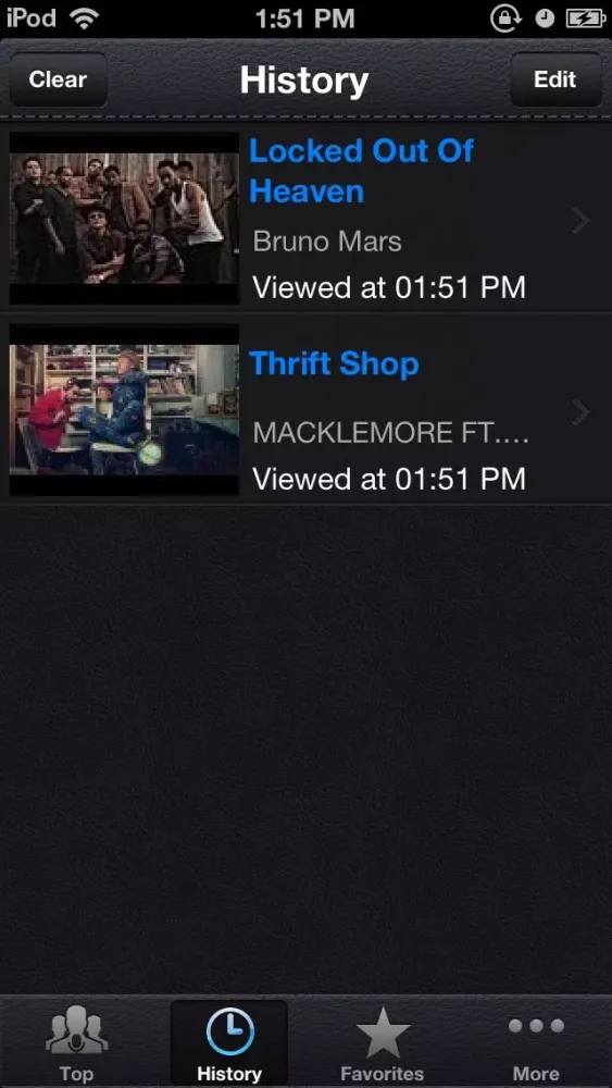 TopMVs - watch music videos and lyrics free應用截圖
