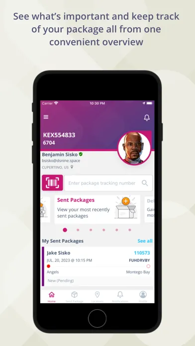 Zrzuty ekranu Knutsford Express Courier+