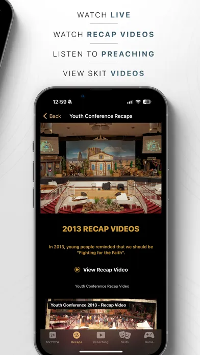 Скриншоты NV Youth Conference