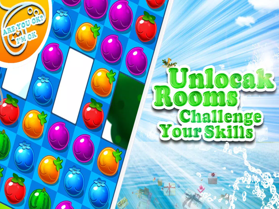 Ảnh chụp màn hình của Fruit Juice fresh Match 3 iPad 