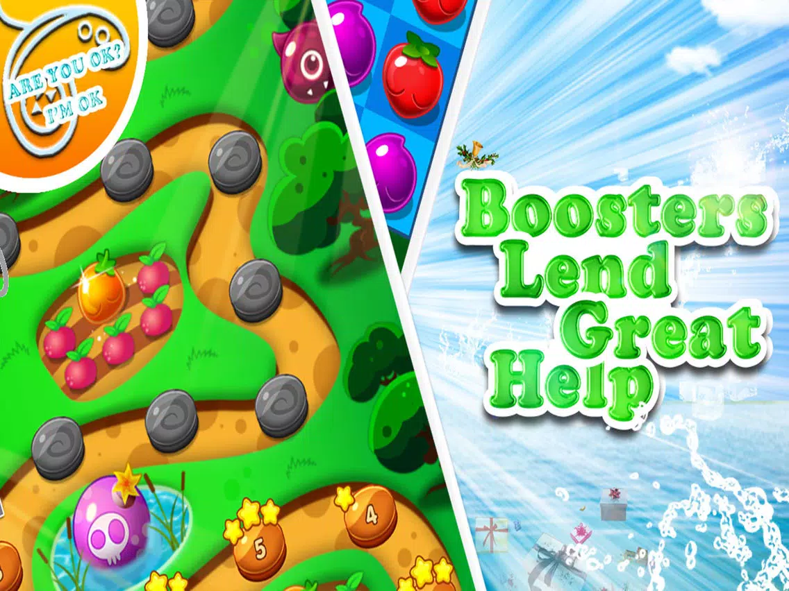Ảnh chụp màn hình của Fruit Juice fresh Match 3 iPad 