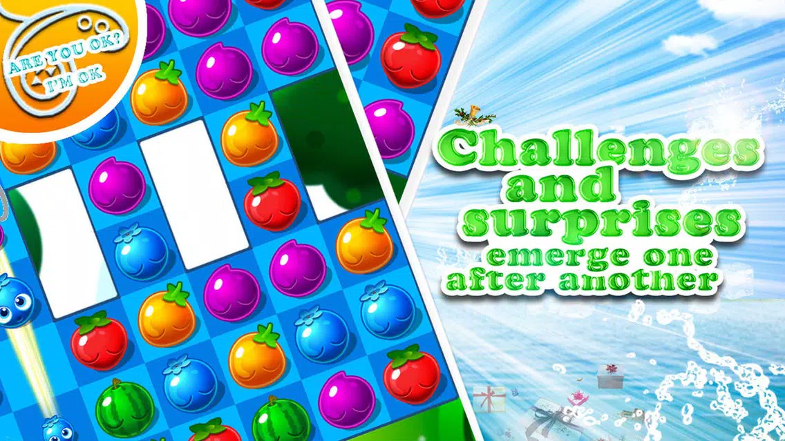 Ảnh chụp màn hình của Fruit Juice fresh Match 3