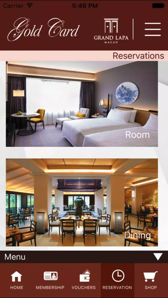 Grand Lapa Gold Card سکرین شاٹس