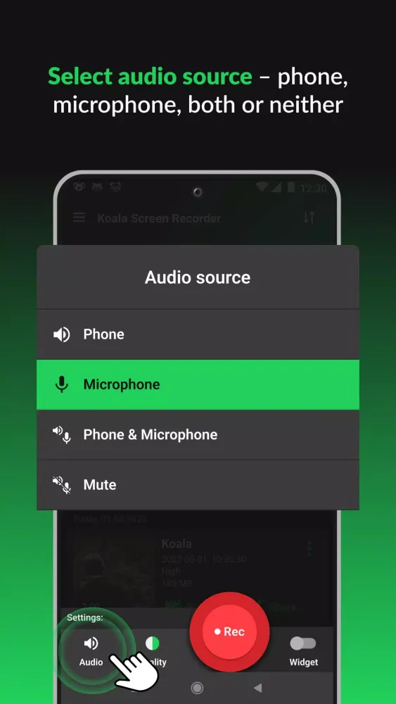 Screen Recorder Koala应用截图