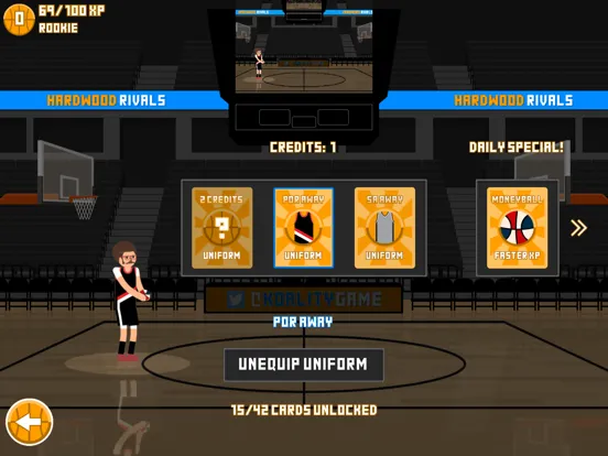 Captures d'écran de Hardwood Rivals iPad 