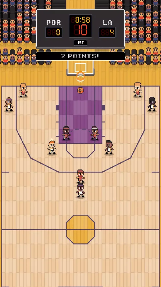 Hoop League Tactics 스크린샷