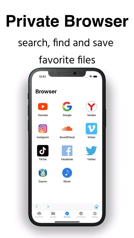 ภาพหน้าจอของ SaveFile: Offline File Manager
