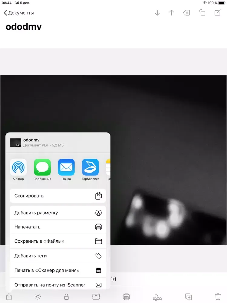 ภาพหน้าจอของ Scanner PDF: Scan Docs, Notes iPad 