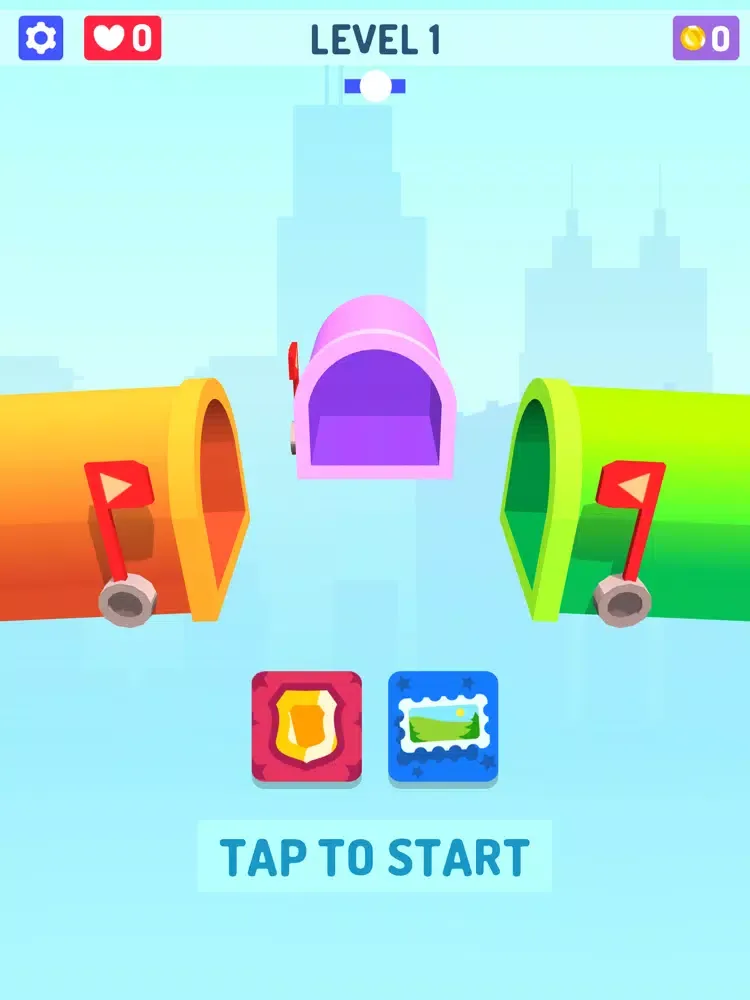 ภาพหน้าจอของ Envelope Sort 3D iPad