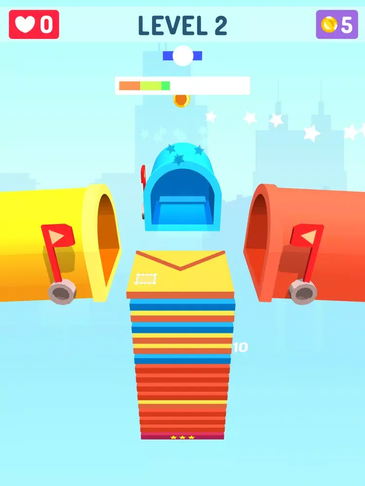 ภาพหน้าจอของ Envelope Sort 3D iPad