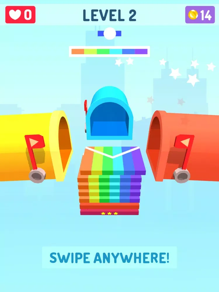 ภาพหน้าจอของ Envelope Sort 3D iPad