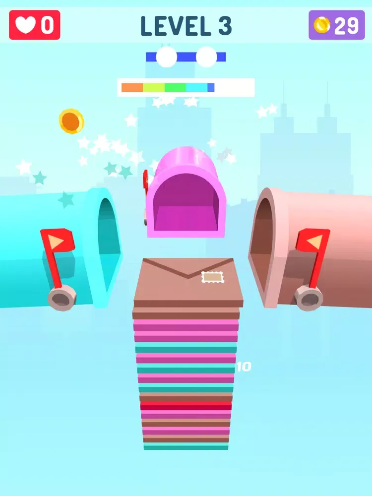 ภาพหน้าจอของ Envelope Sort 3D iPad