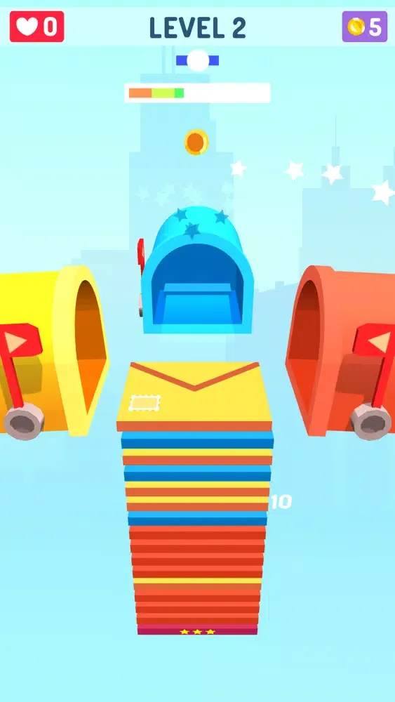 ภาพหน้าจอของ Envelope Sort 3D