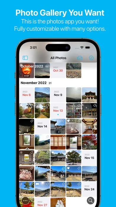 Capturas de pantalla de HashPhotos