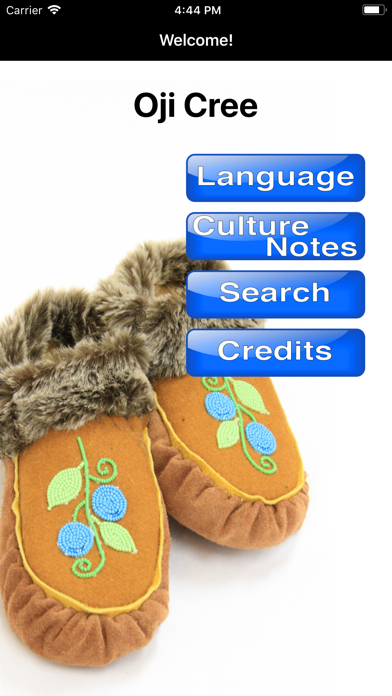 Ảnh chụp màn hình của KOBE Learn Oji-Cree