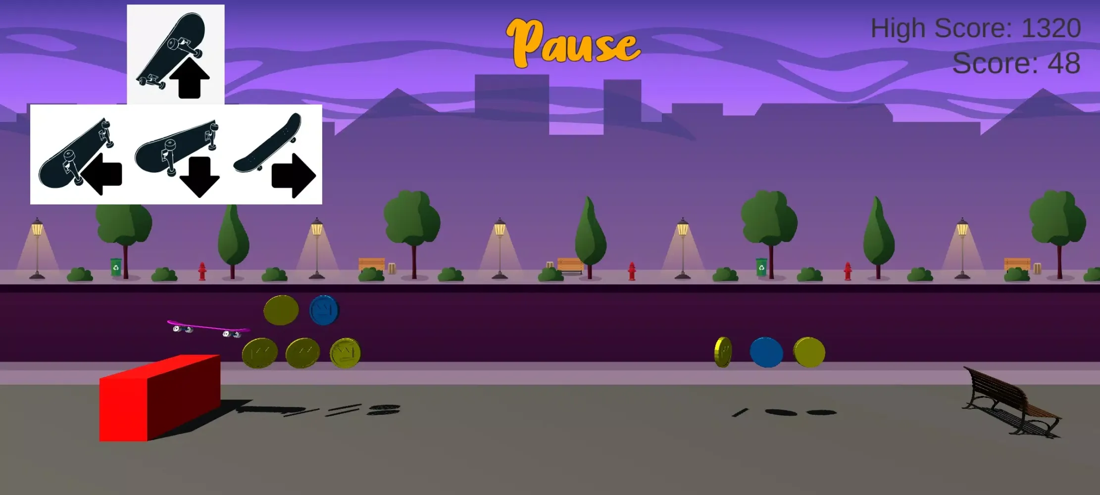 Screenshot di Ollie Game