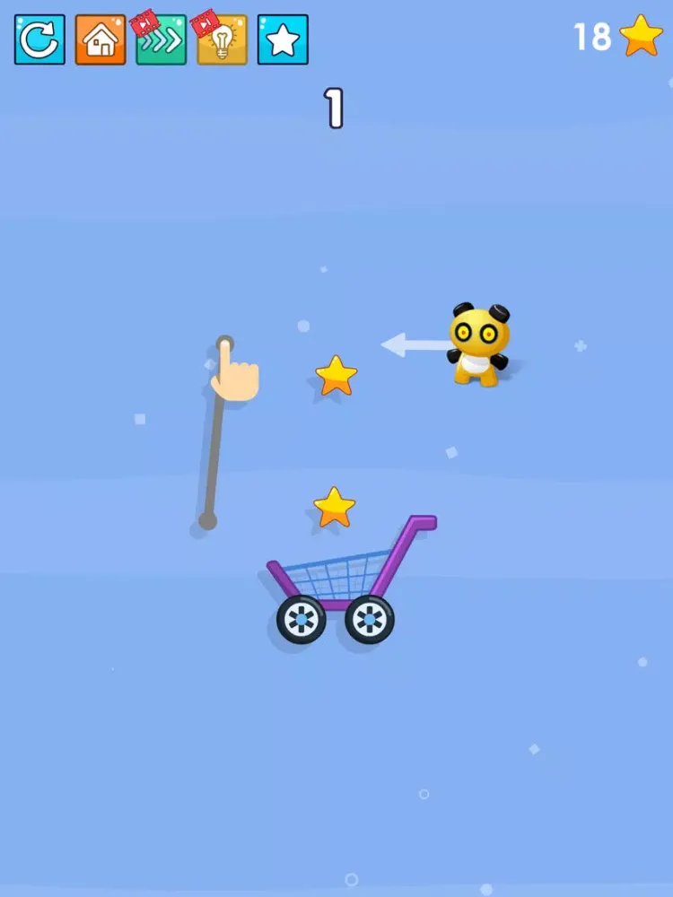 Draw Bounce iPad  स्क्रीनशॉट