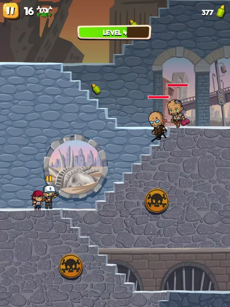 Capturas de pantalla de Zombie Go Free iPad 