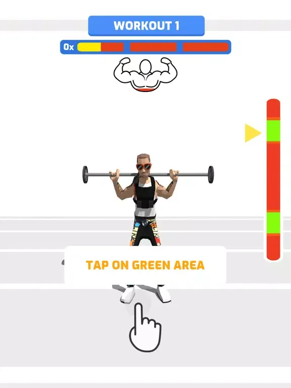 Workout Lifter 3D iPad  Screenshots