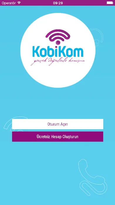KobiKom VoIP Softphone Ekran Görüntüleri