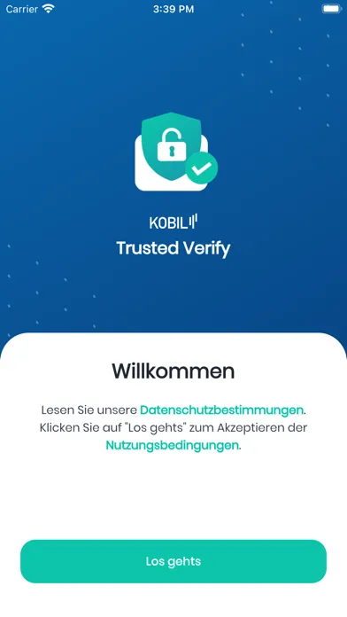 Tangkapan layar KOBIL Verify