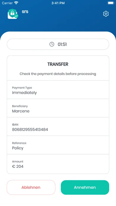 Tangkapan layar KOBIL Verify