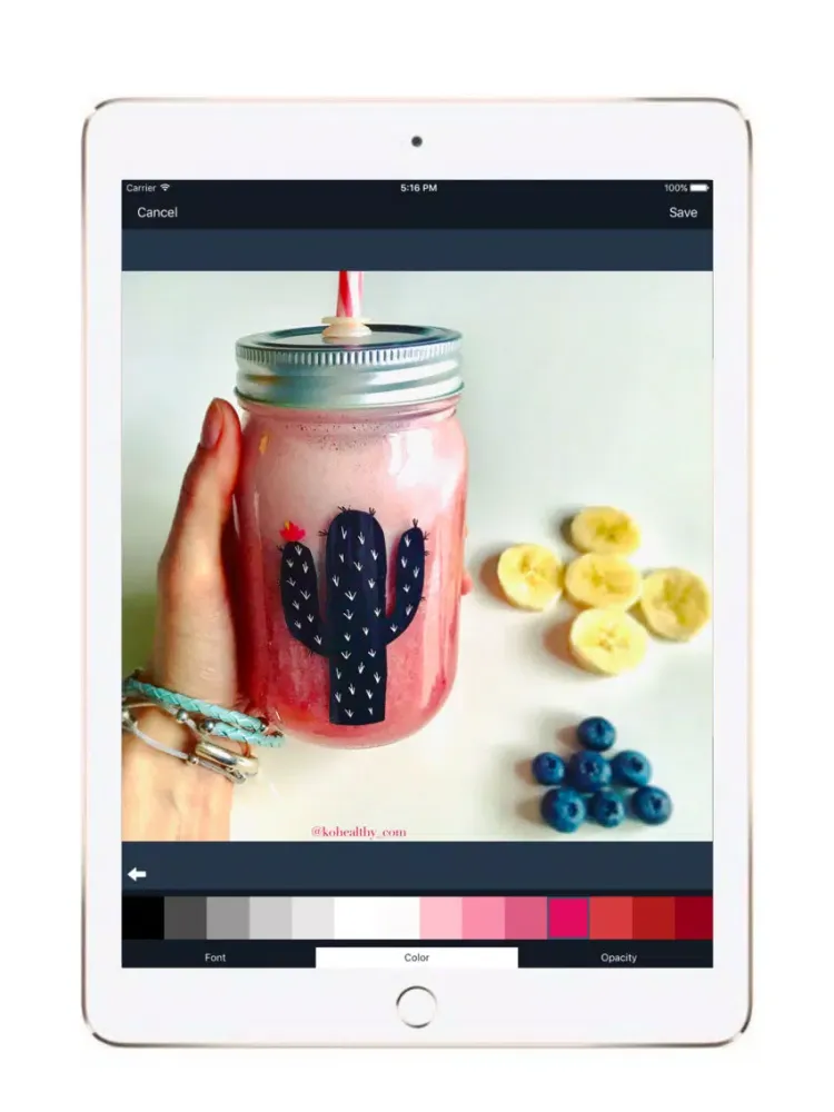 Screenshot di Watermark - Sign your photos iPad 