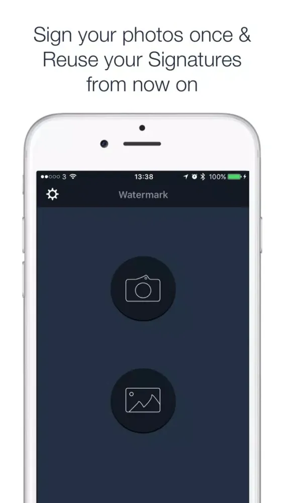 Screenshot di Watermark - Sign your photos