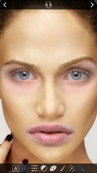 Tangkapan layar Face Blender.
