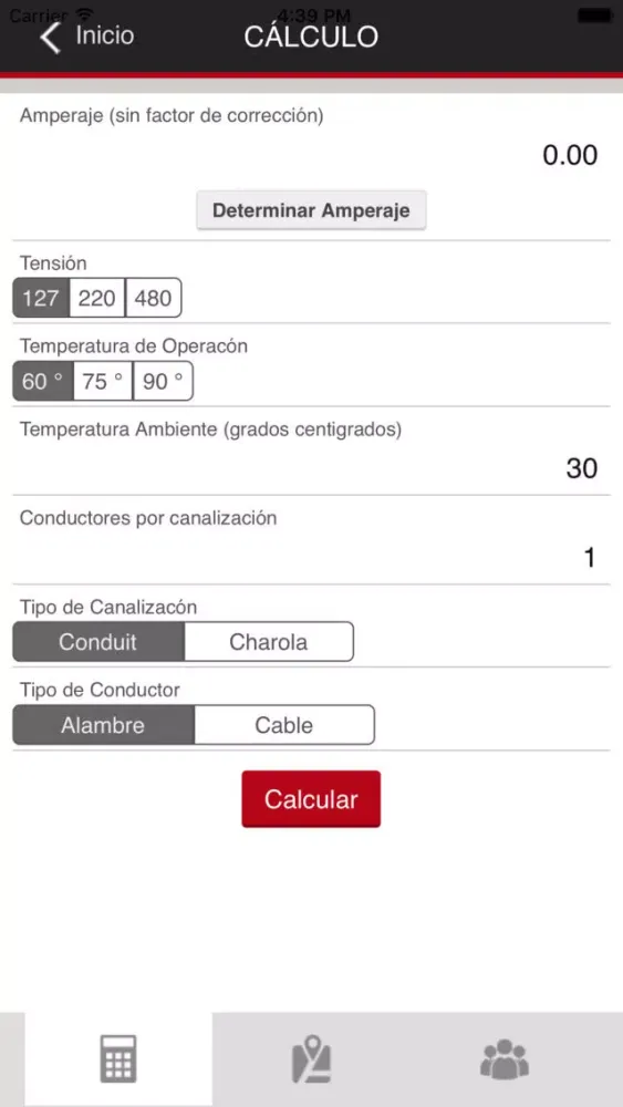 Kobrex cálculos eléctricos Ekran Görüntüleri