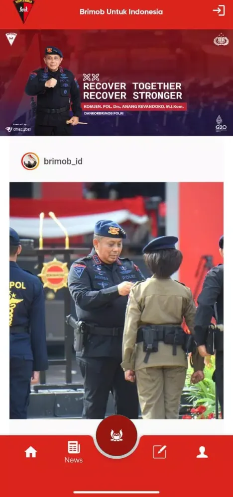 Capturas de tela do Brimob Untuk Indonesia