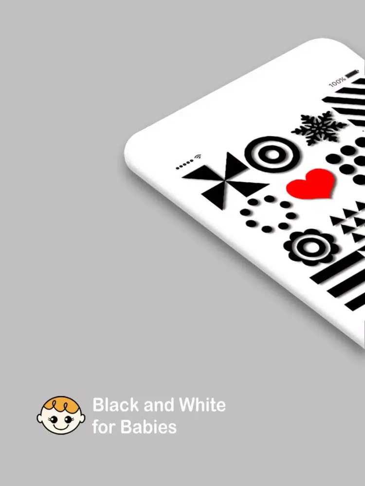 Tangkapan layar Black and White for Babies iPad 
