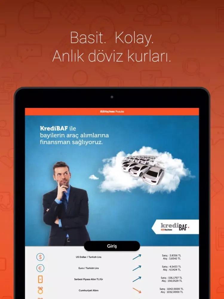 Koçfinans Pusula iPad  स्क्रीनशॉट