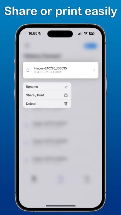 Captures d'écran de PDF to Photo Converter ™