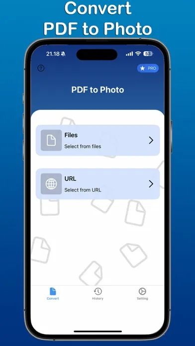PDF to Photo Converter ™ スクリーンショット